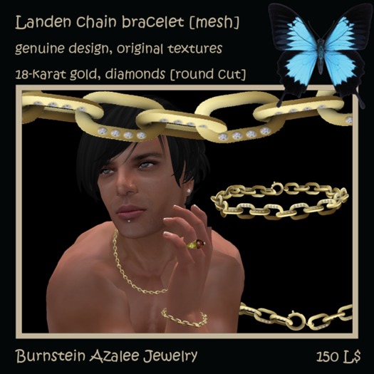 Landen chain bracelet [mesh]