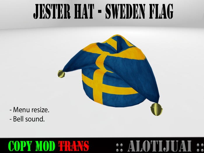 ::Alotijuai:: jester hat Sweden flag