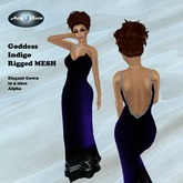 *AS* Goddess Indigo Scroll