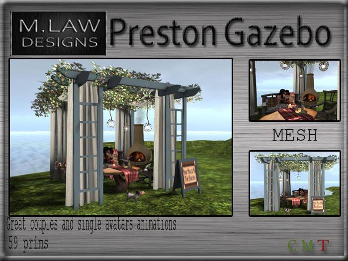 .:M.LAW:. Preston gazebo box