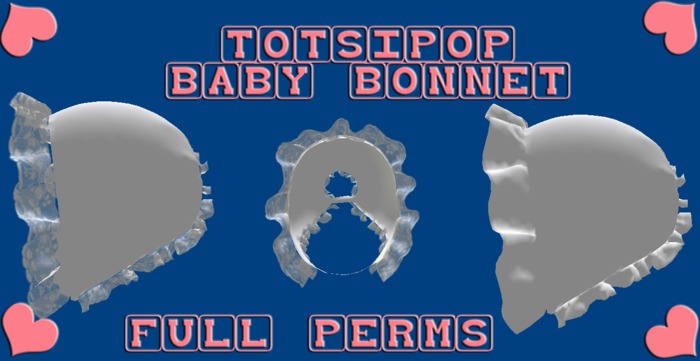 Mesh Baby Bonnet For Totsipop