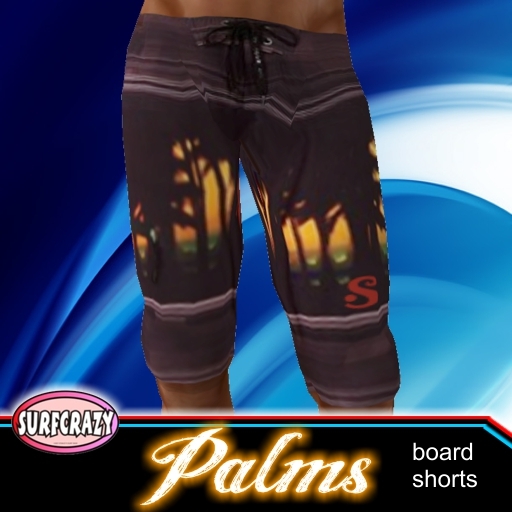 PALMS BOARD SURF SHORTS low lag for surfing sl