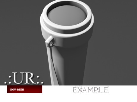 Second Life Marketplace - .:UR:. Medieval Spyglass (full perm mesh)