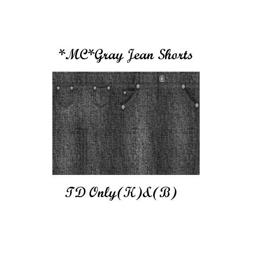 *MC* SHORTS GRAY HUD