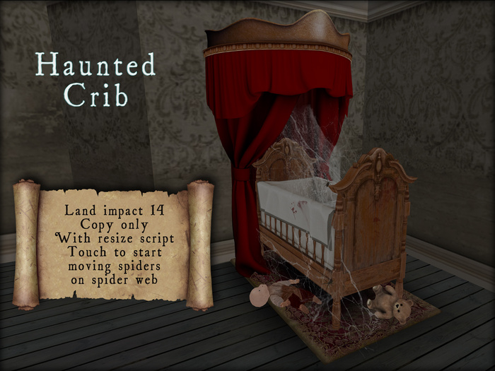 Boudoir Halloween-Haunted Crib