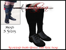 ~Valkyrian~ Scottish dubh Ghille and Kilt Hose