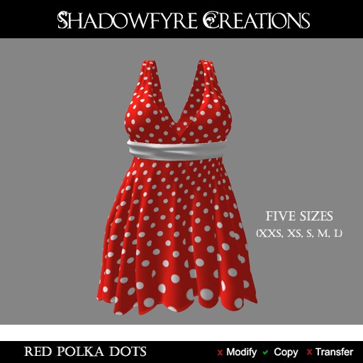 SC - Whimsical Dress - Red