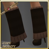 LW_ Boxed Mesh Boots with 3 Lilies - Suede Platinum