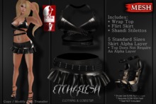[Etchaflesh] Vanity Silk Boots