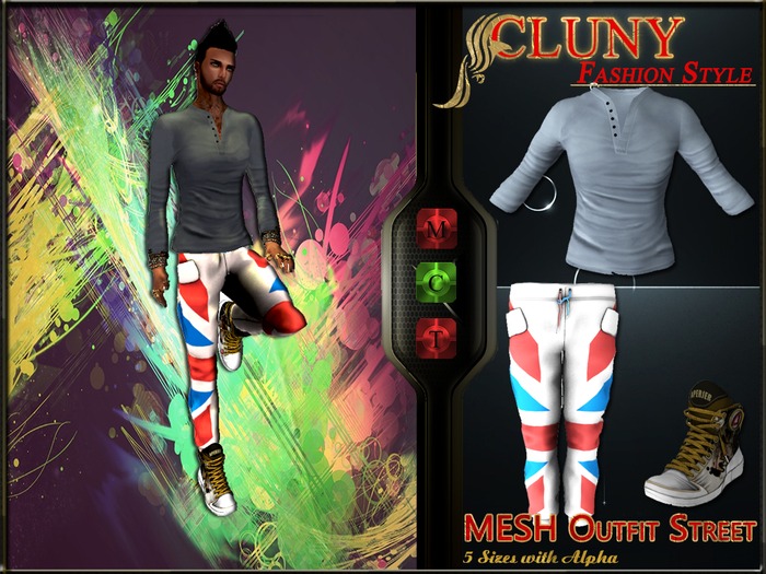 =C.F.S= Mesh outfit street demo