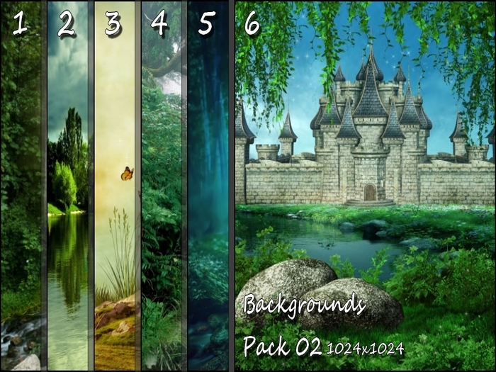 MONOMANIA - BackGrounds - Pack 02