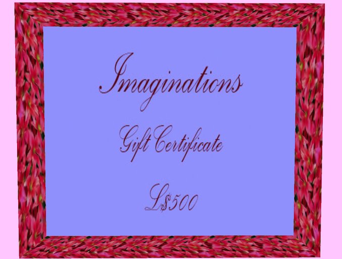 Gift Certificate - L$500