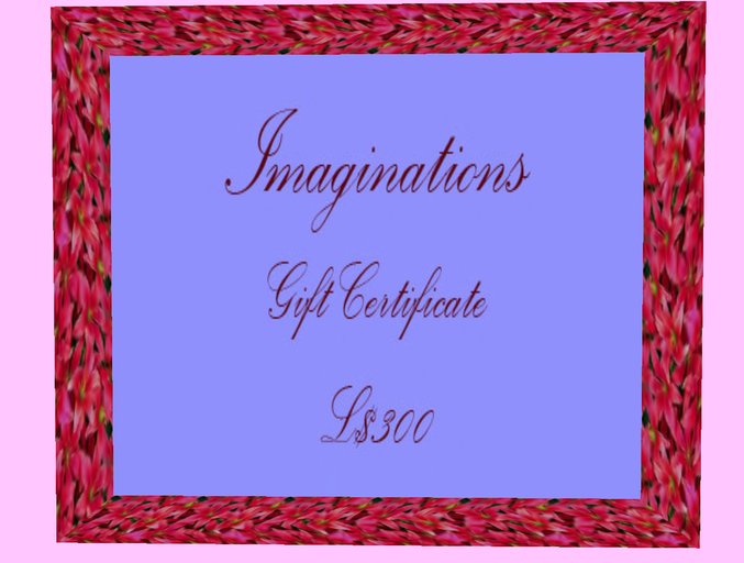 Gift Certificate - L$300