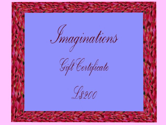 Gift Certificate - L$200