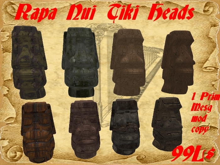 Rapa Nui Heads Boxed