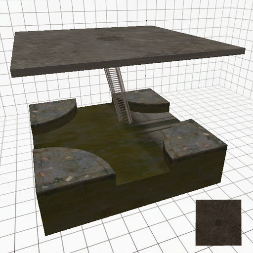 Slum City - Sewer Main + Junction B (8 prims)