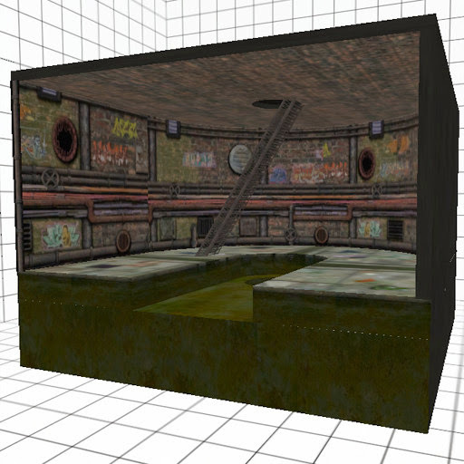 Slum City - Sewer Main Cul de Sac (11 prims)