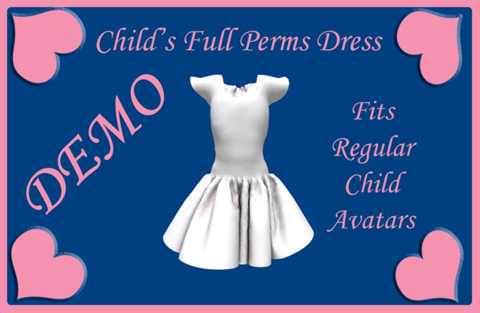 Full Perms Childs Dress DEMO