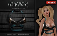 [Etchaflesh] Wild Thang Wrap Top MESH