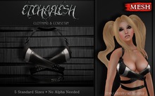 [Etchaflesh] Evil Dead Wrap Top MESH