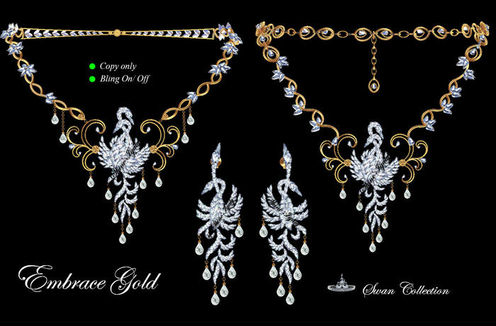 Embrace Gold Jewel set 