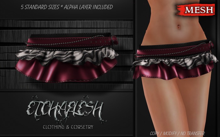 DEMO [Etchaflesh] RAWR Ruffled Mini