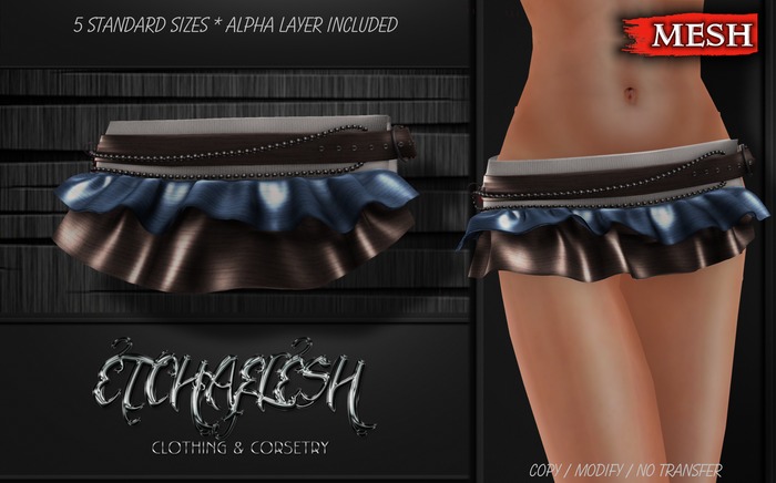 DEMO [Etchaflesh] Amanda Ruffled Mini