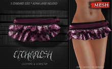 [Etchaflesh] Punk Cutie Ruffled Mini