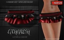 [Etchaflesh] Cherry Baby Ruffled Mini