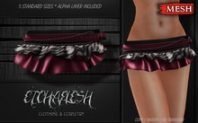 [Etchaflesh] RAWR Ruffled Mini