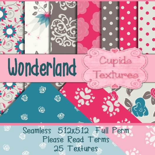 *Cupids Textures * 25 WONDERLAND