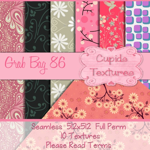 *Cupids Textures * 10 GRAB BAG 86