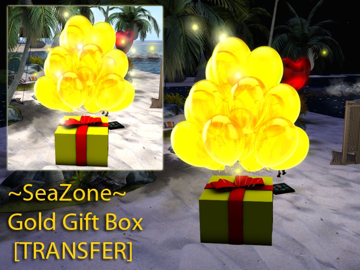~SeaZone~ Gold Gift Box [TRANSFER]