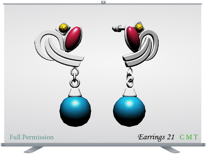 Earrings 21 Full Permission