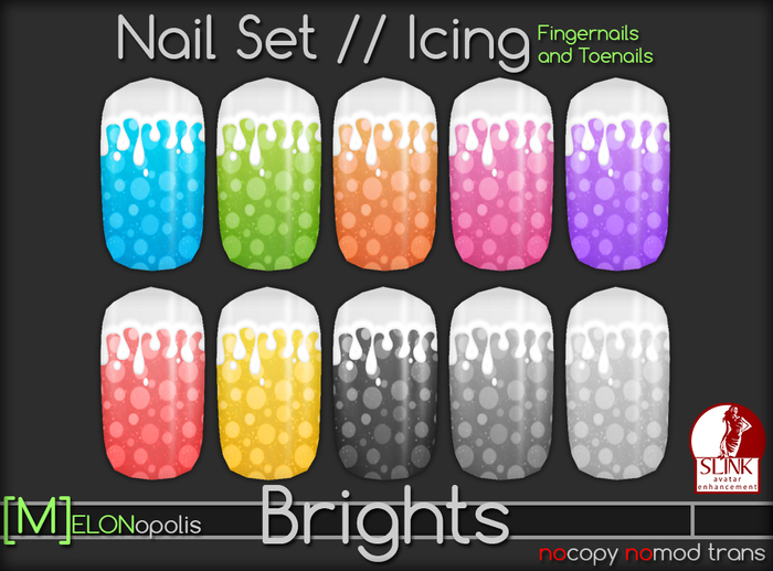 [M] Slink Nail Polish // PokeHeart