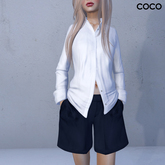 *COCO*_Shirt&Shorts(Hands in Pockets)_Navy