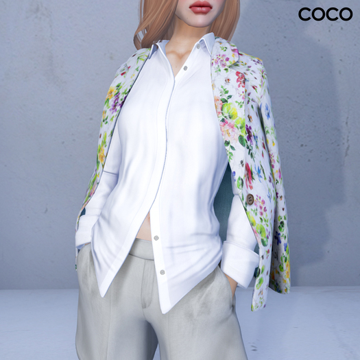 *COCO*_JacketOverShoulders_SmallFlowers