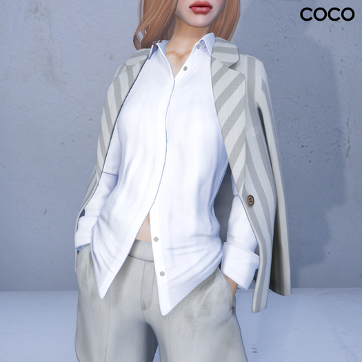 *COCO*_JacketOverShoulders_StripeGrey