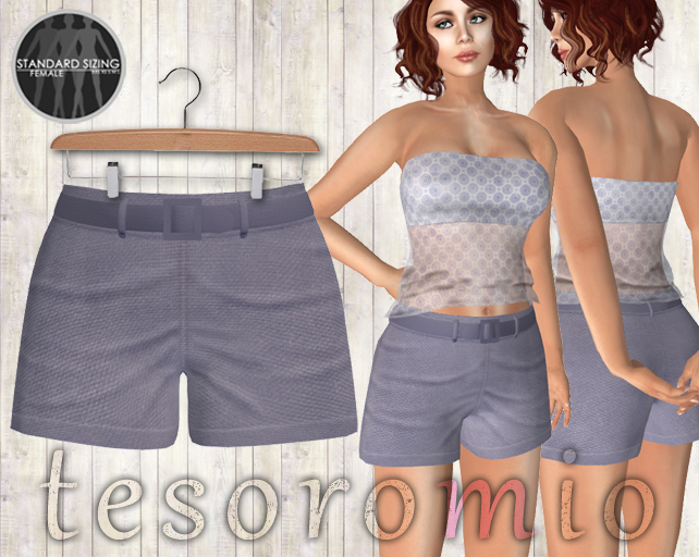 *tesoromio* shorts Violet
