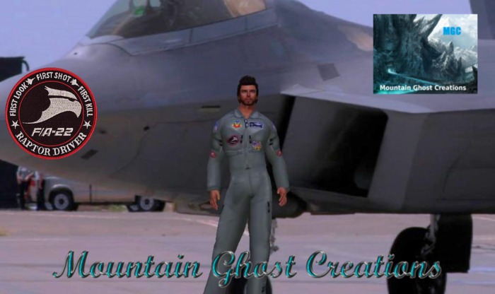 F-22 Raptor Driver Flight Suit