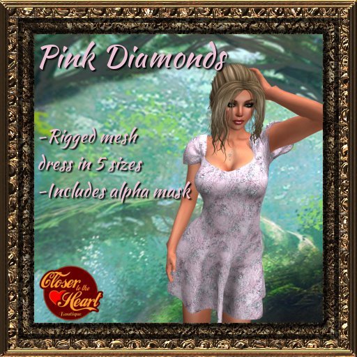 Pink Diamond Dress BOXED