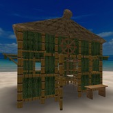 Gilligan's Island Hut (furnished) (26 prims)