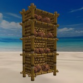 Gilligan's Island Shelf of Coconuts (3 prims)