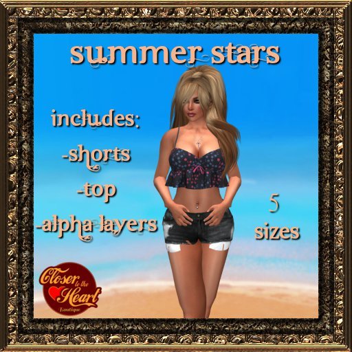 Summer Stars Short Set BOXED