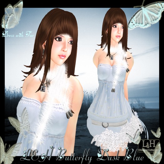 BB - Butterfly Dusk Outfit (BLUE)