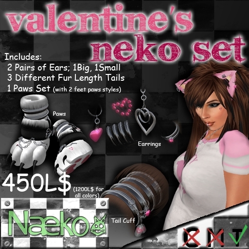 [Naeko] Valentine's White Set