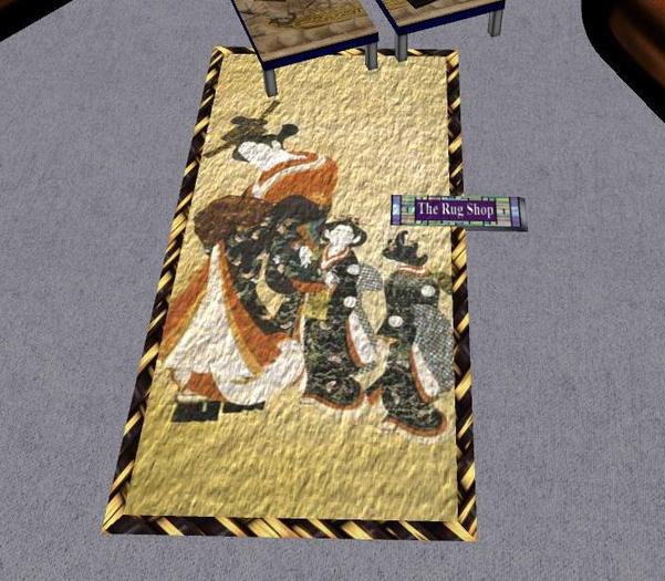 6) Anon Parading Courtesan 