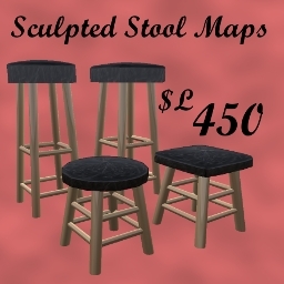 Sculpted Stool Maps - Full Perms