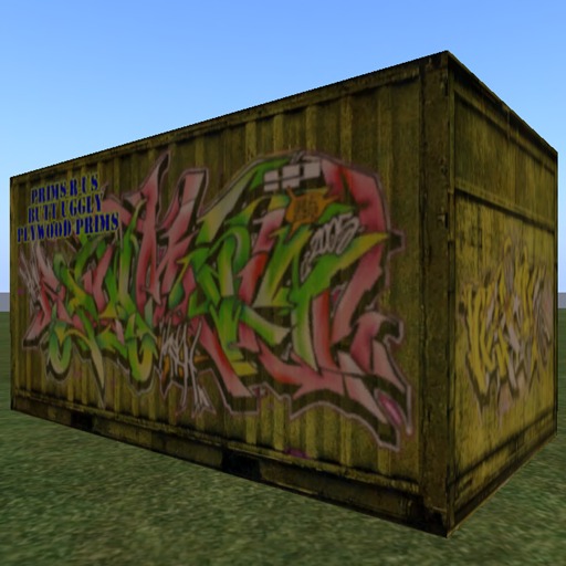 Slum City - Cargo Container H (1 Prim)