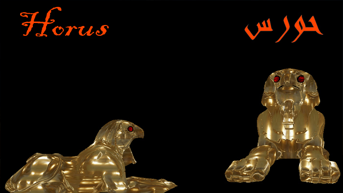 7oras Falcon gold egypt